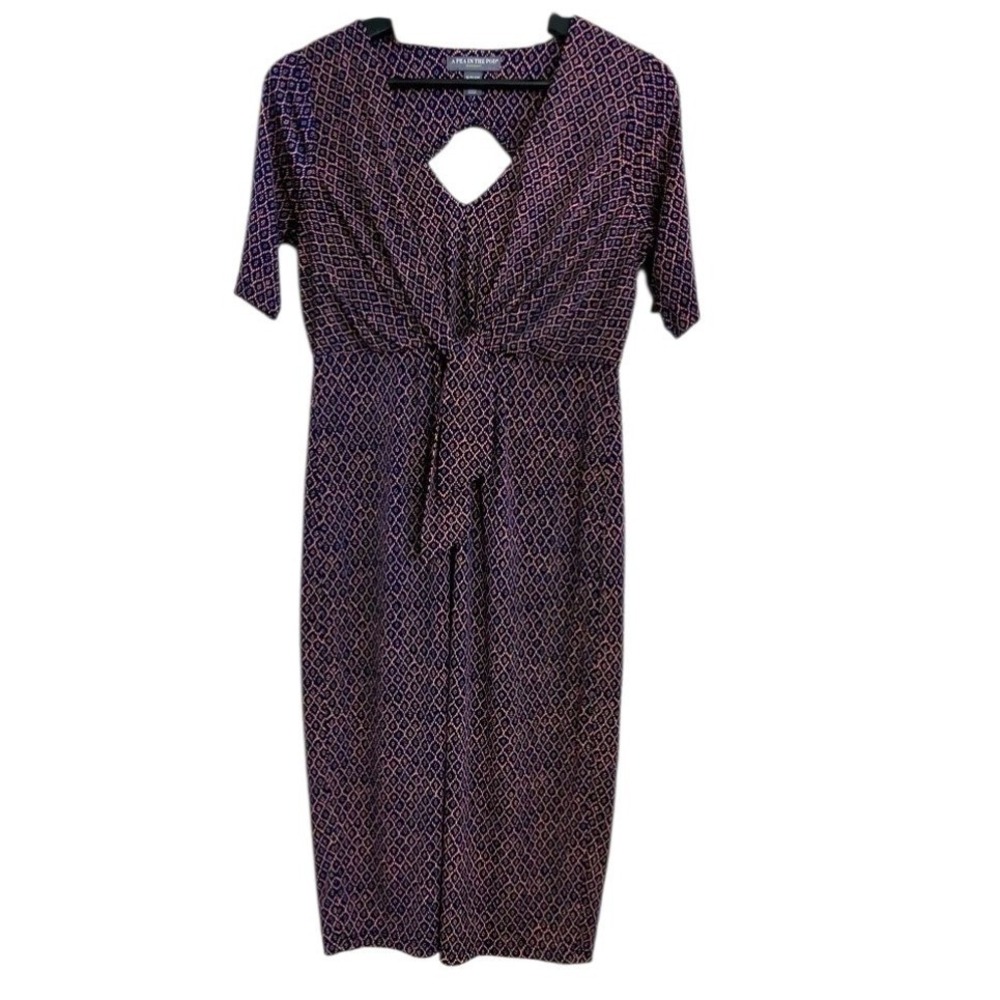 A Pea in the Pod Back‎ Interest Maternity Dress Size Large